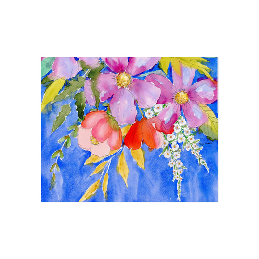 Colorful Floral Watercolor Fine Art Prints, 2 of 2