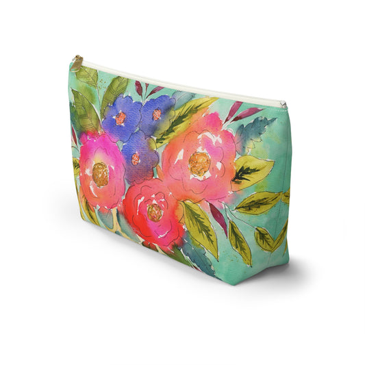 Bright Colorful Flower Carry All