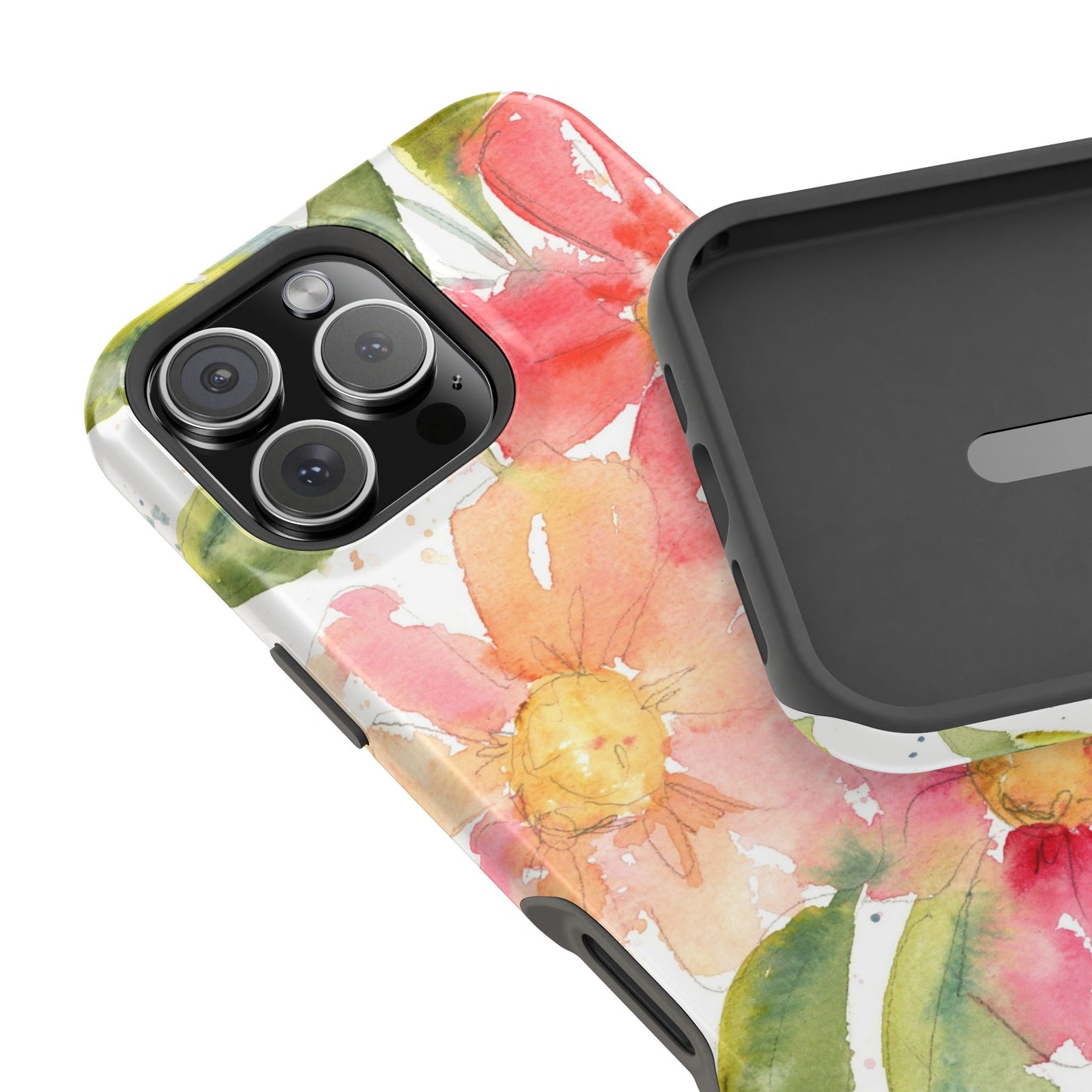 Soft Flowers Magnetic Phone Case