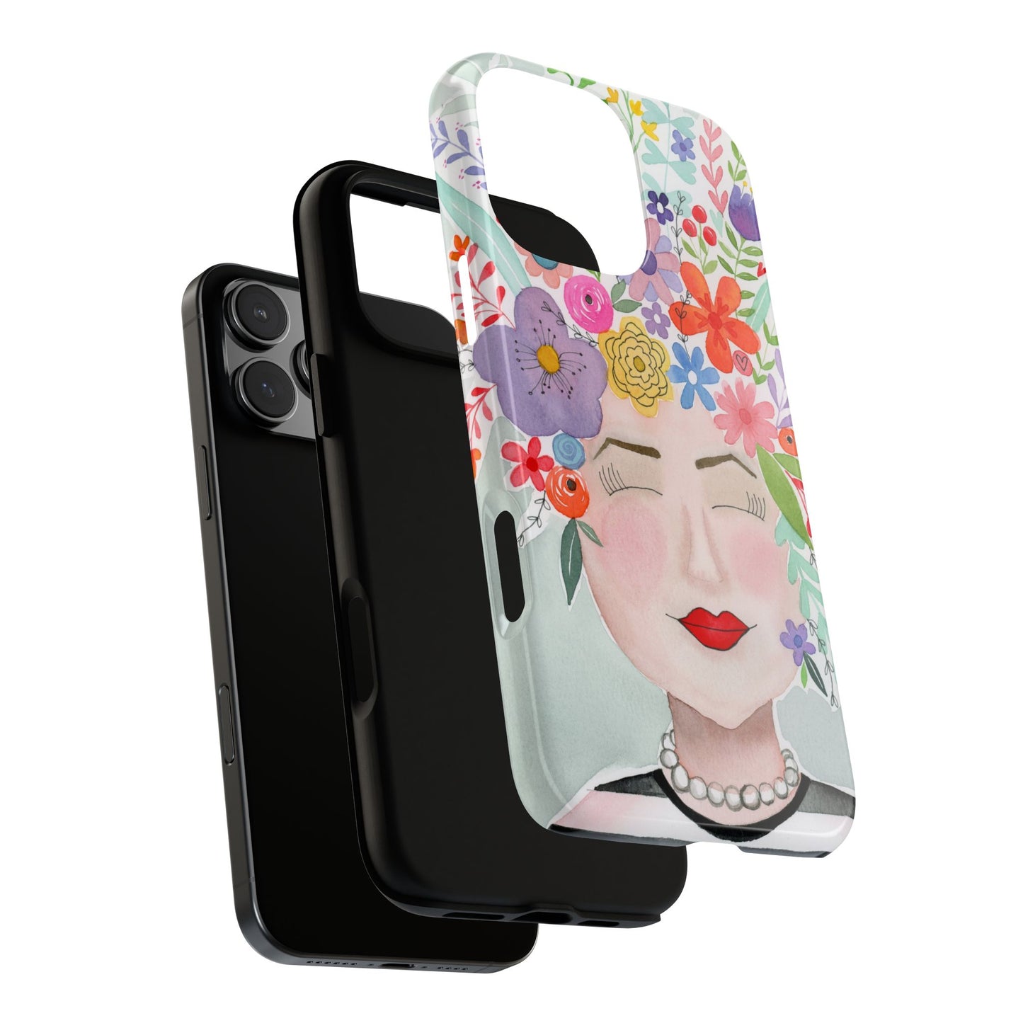 Blooming Joy, Watercolor Phone Case