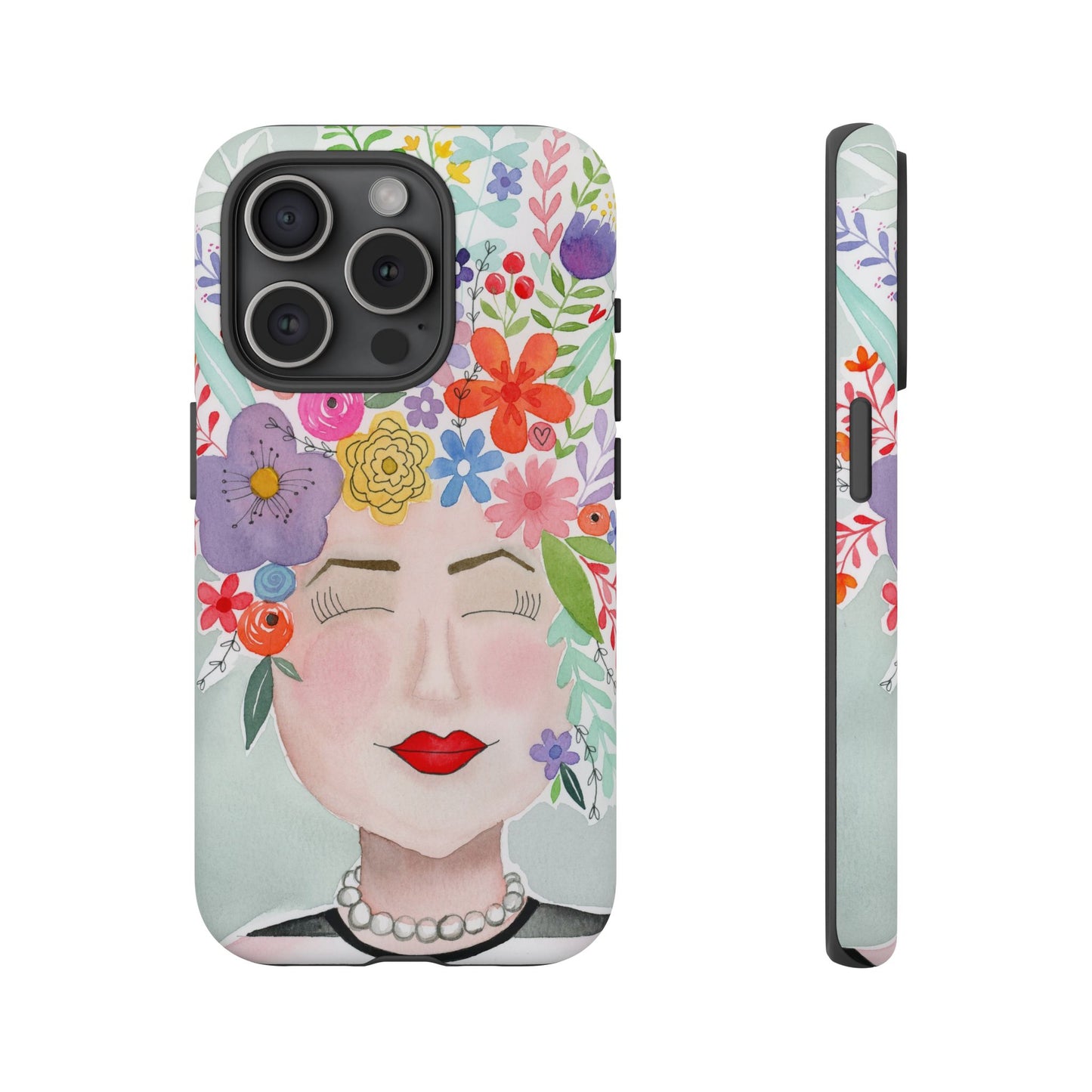 Blooming Joy, Watercolor Phone Case