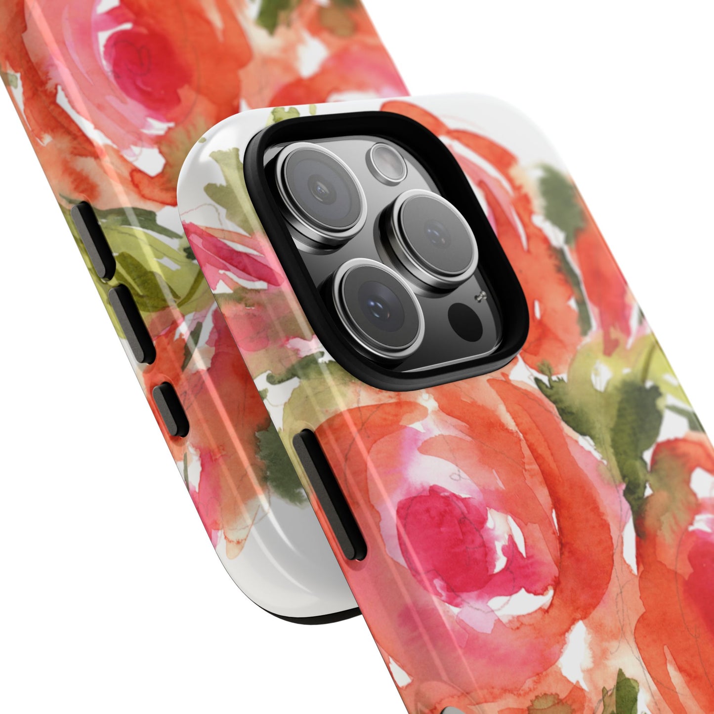 Painted in Happiness, Watercolor Floral Phone Case