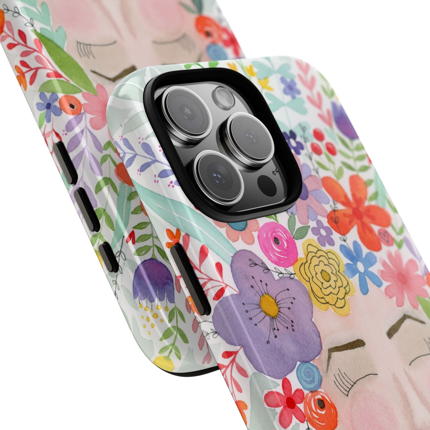 Blooming Joy, Watercolor Phone Case