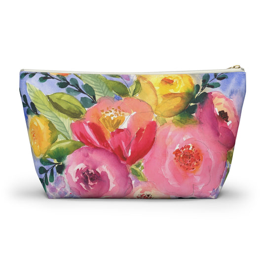 Bold Blooms Accessory Pouch