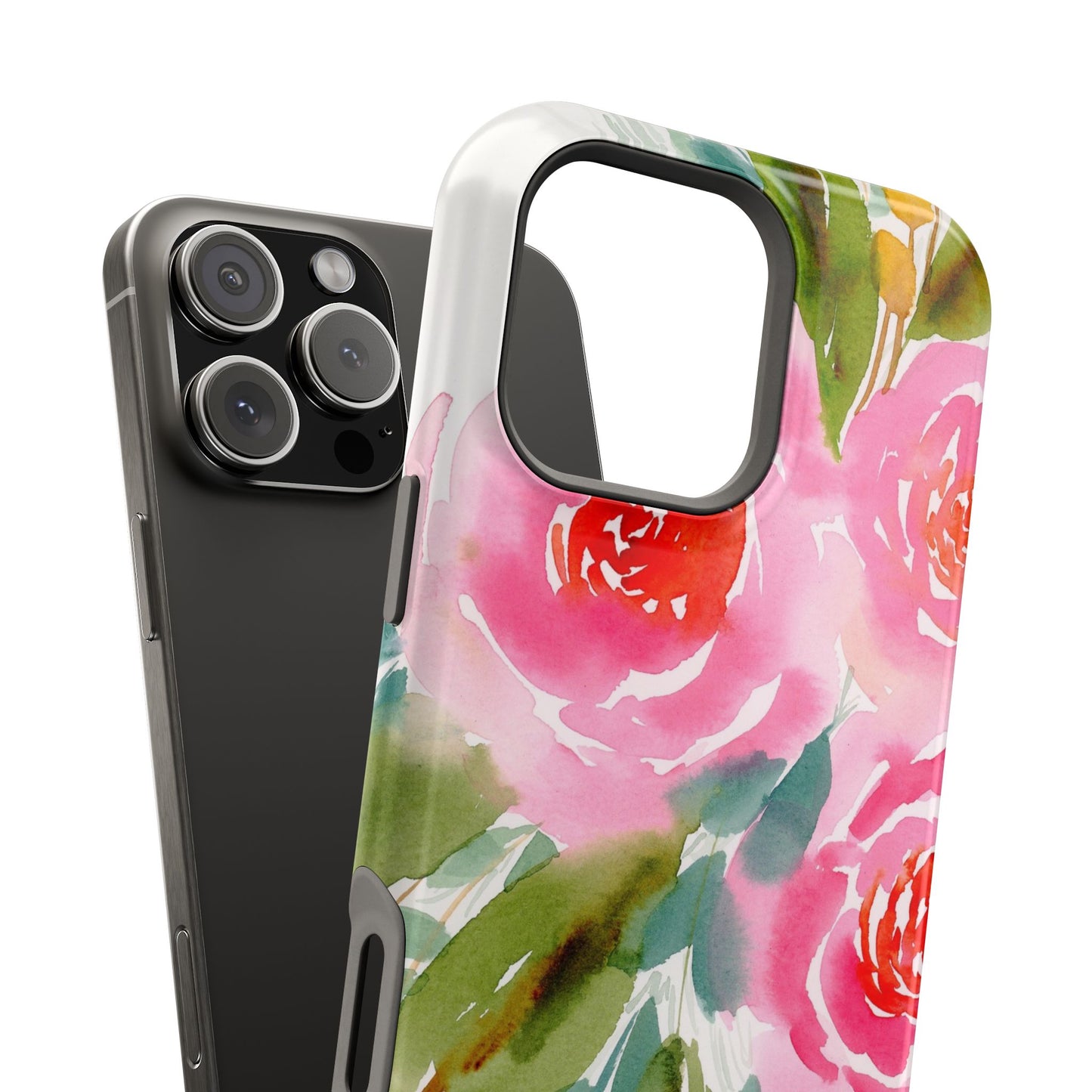 Joyful Garden, Magnetic Watercolor Phone Case