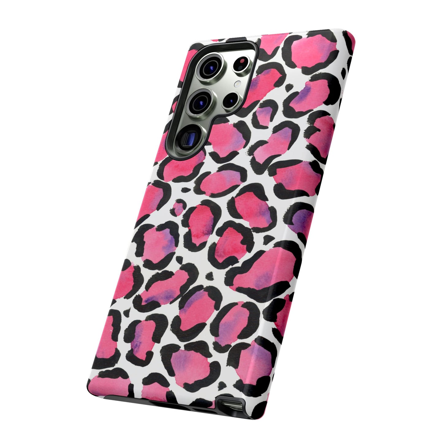 Wild in Pink- Leopard Print Phone Case
