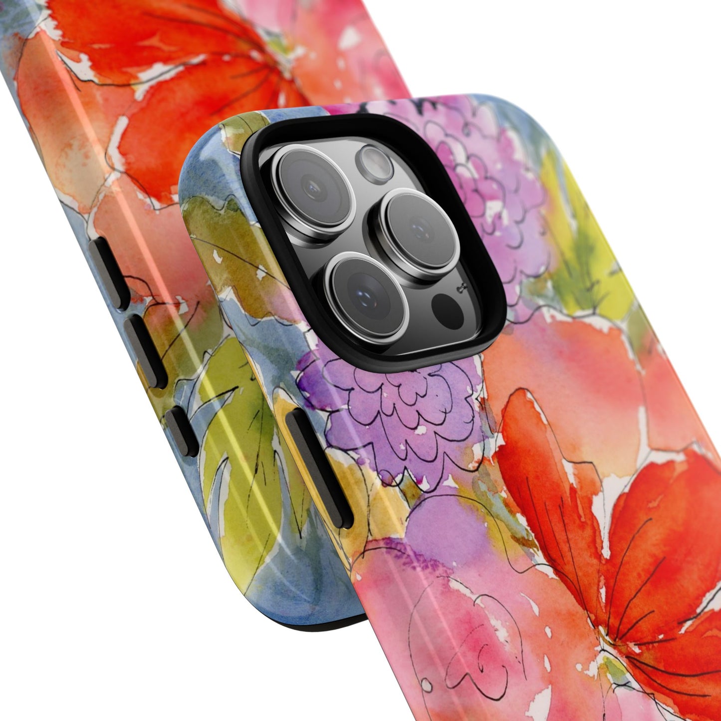 Bloom Boldly, Watercolor Floral Case