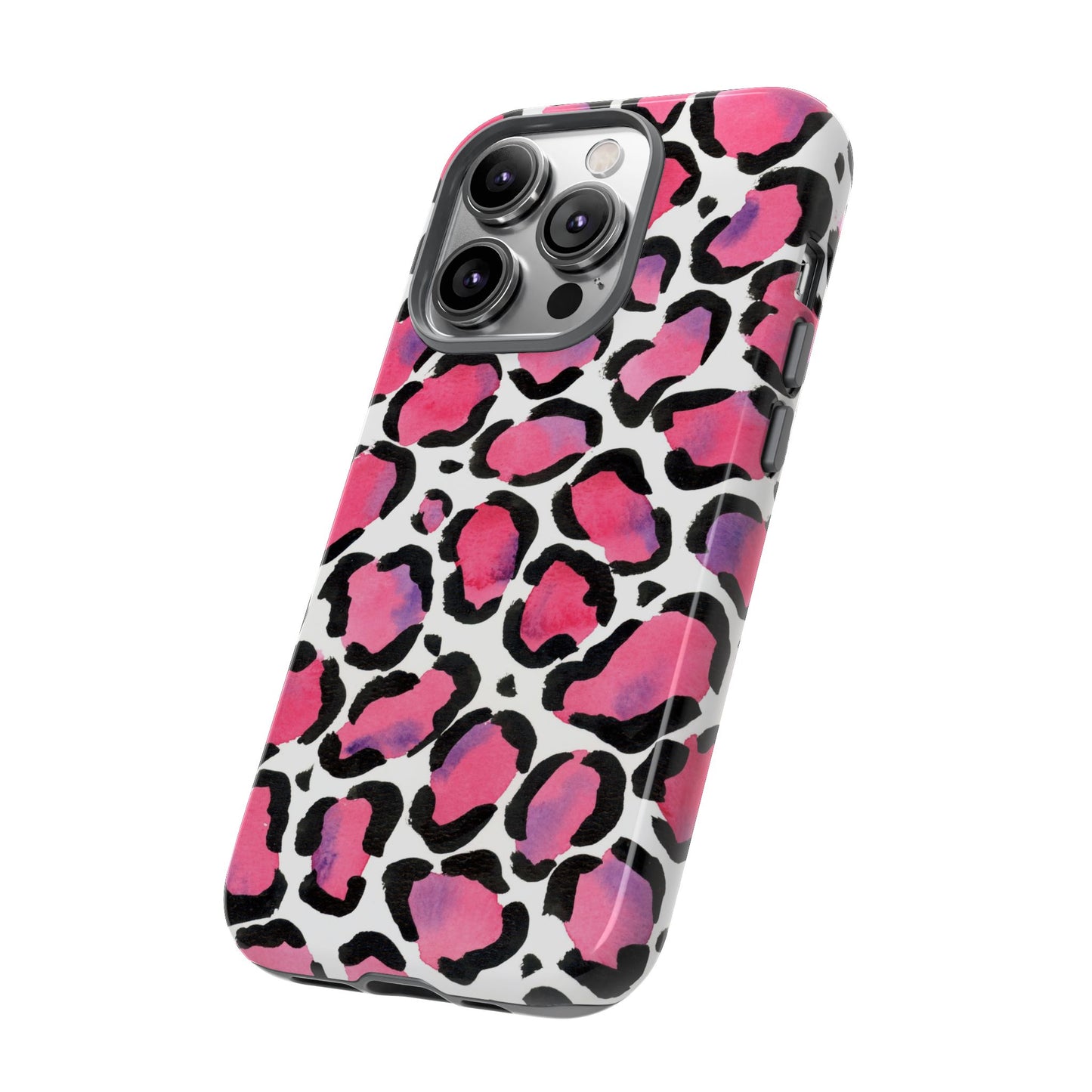 Wild in Pink- Leopard Print Phone Case