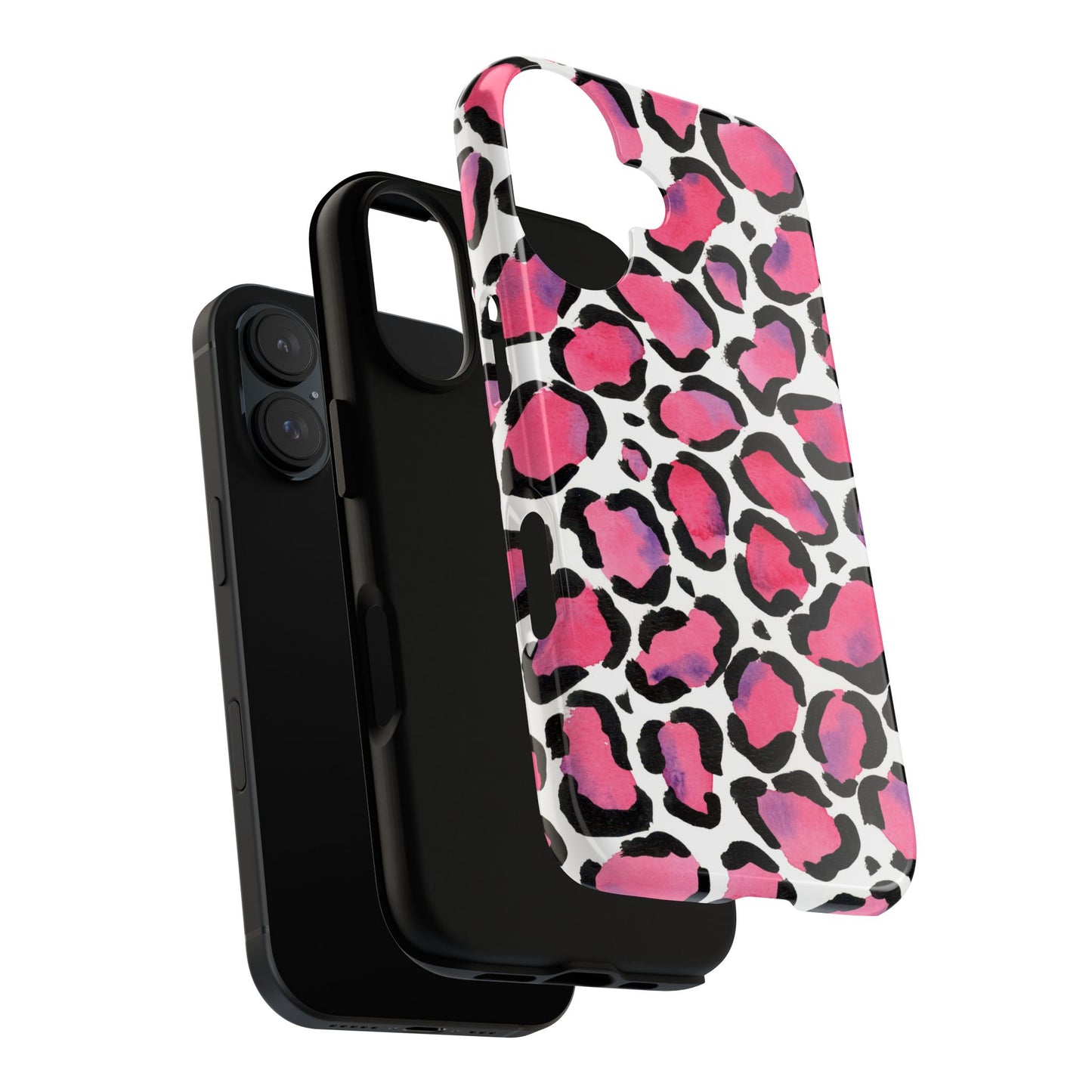 Wild in Pink- Leopard Print Phone Case