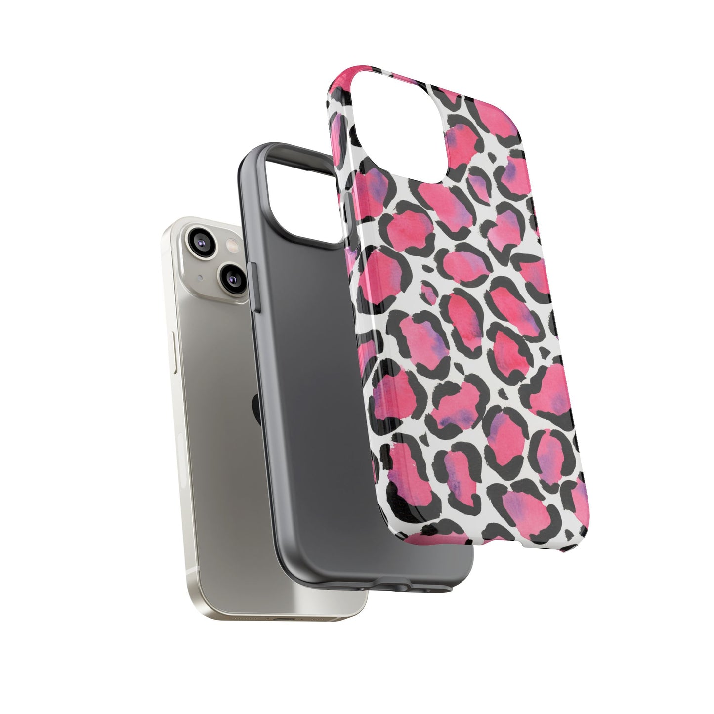 Wild in Pink- Leopard Print Phone Case