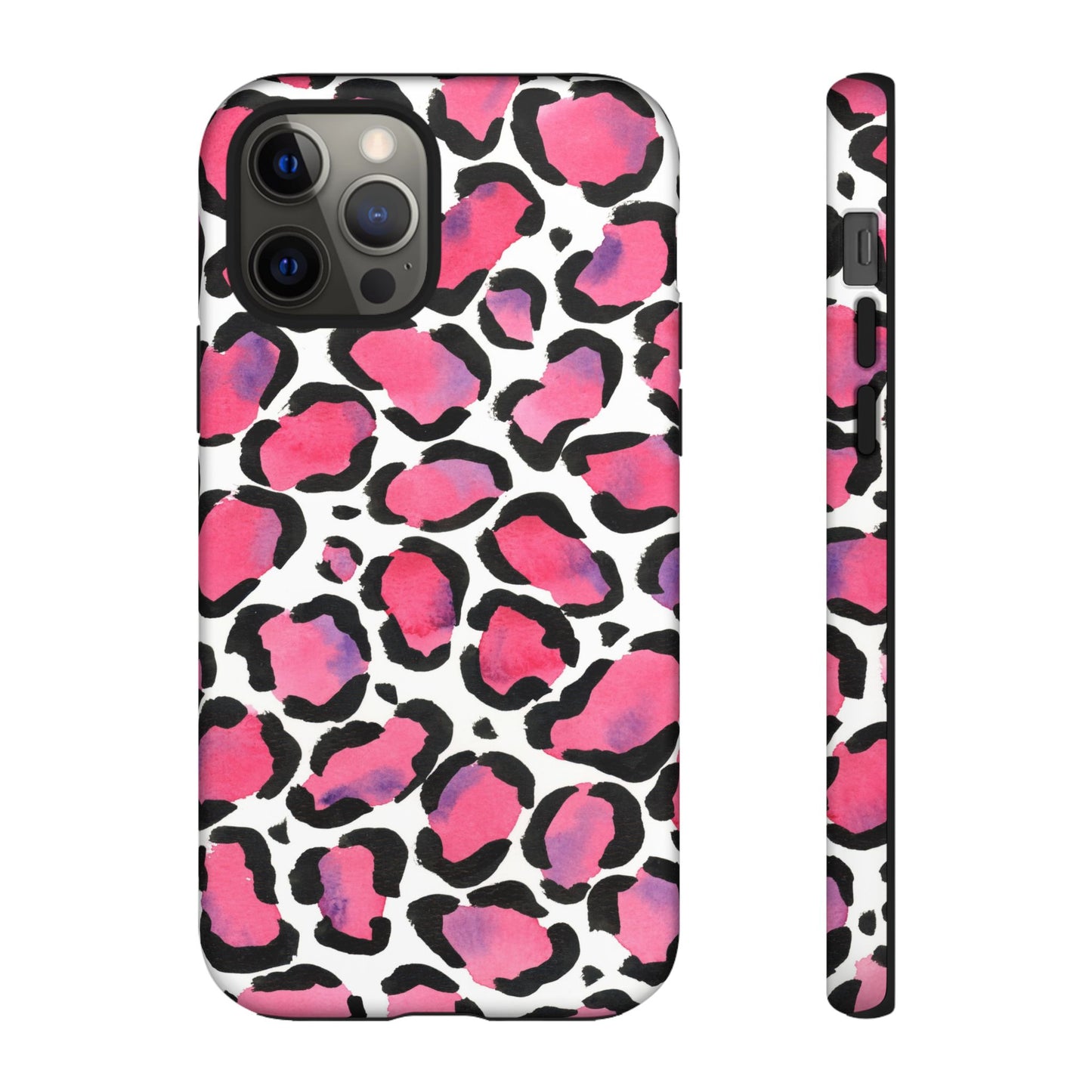 Wild in Pink- Leopard Print Phone Case