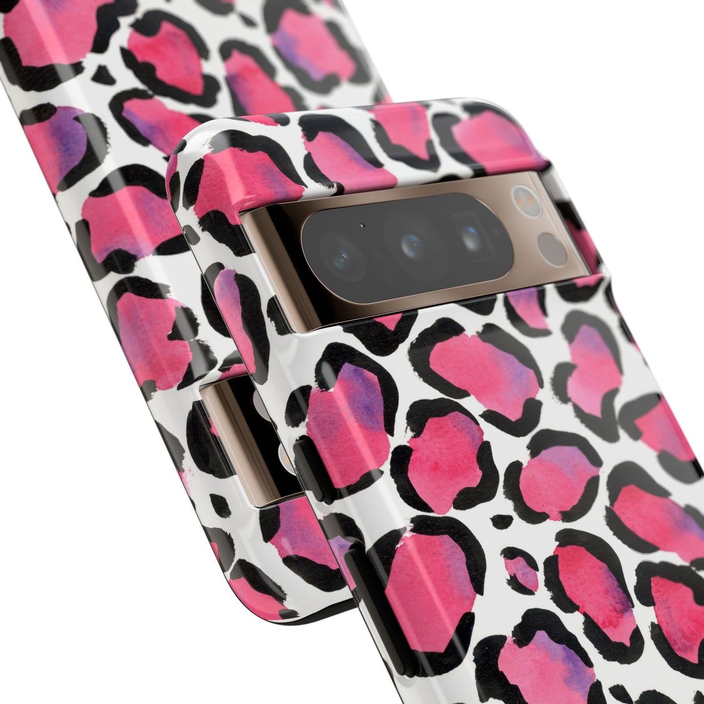 Wild in Pink- Leopard Print Phone Case