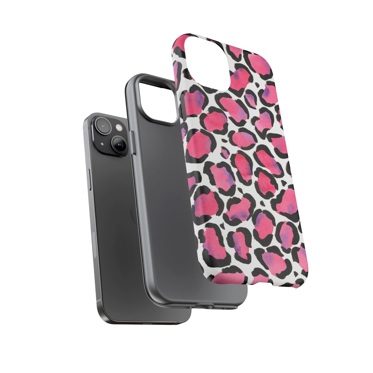 Wild in Pink- Leopard Print Phone Case