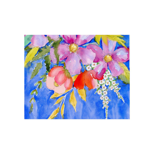 Colorful Floral Watercolor Fine Art Prints, 2 of 2