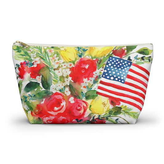 Red White and Bloom Small Organizer