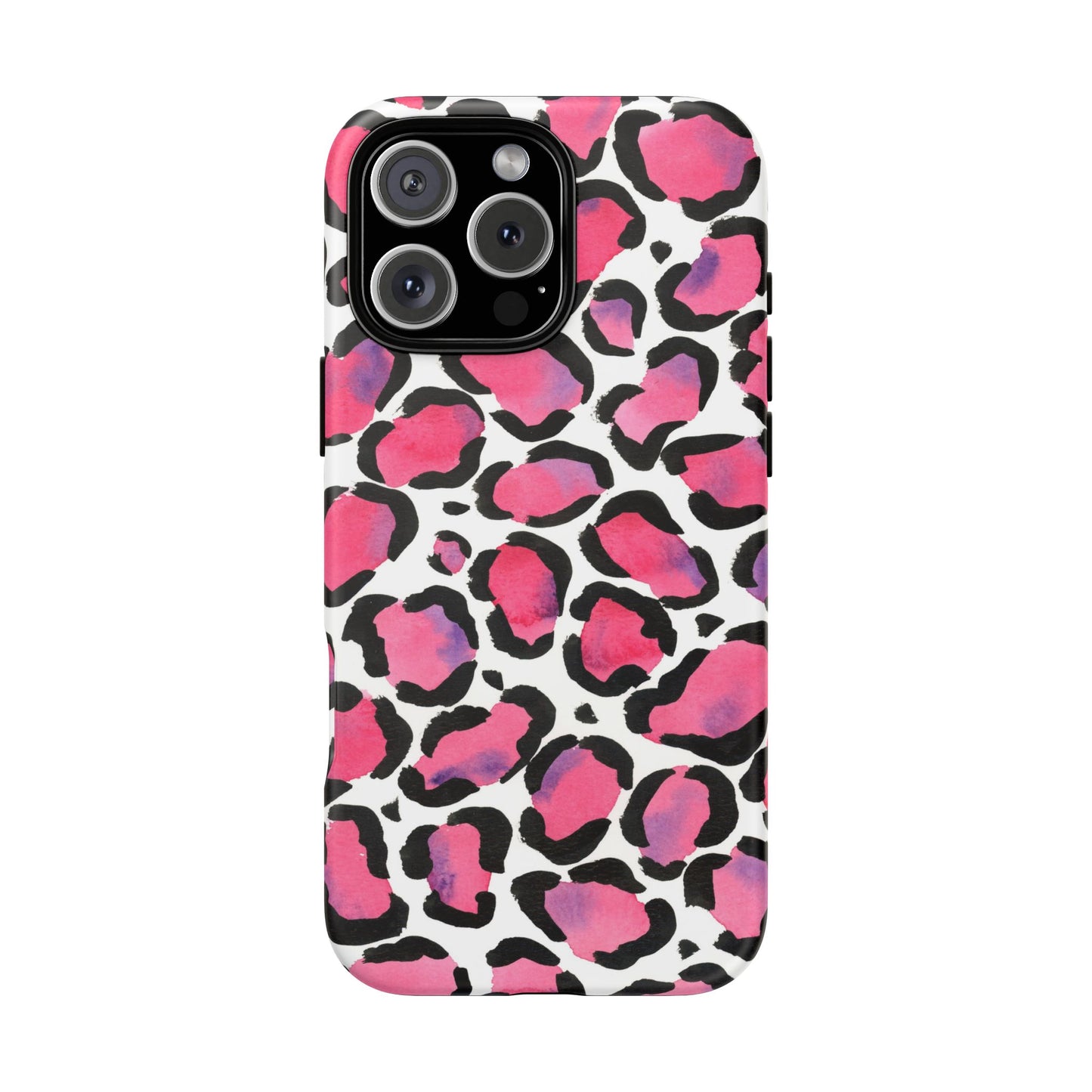 Wild in Pink- Leopard Print Phone Case