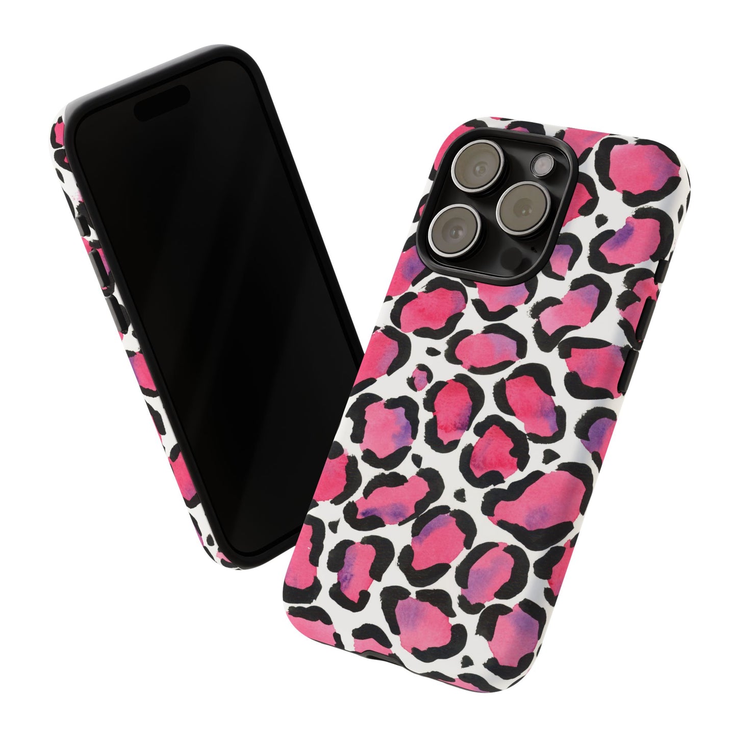 Wild in Pink- Leopard Print Phone Case