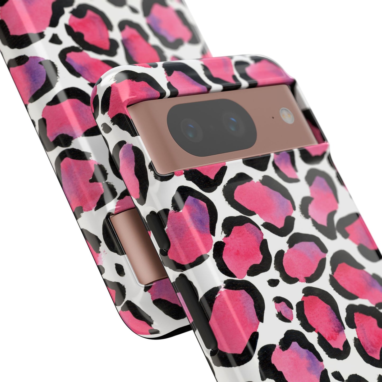 Wild in Pink- Leopard Print Phone Case