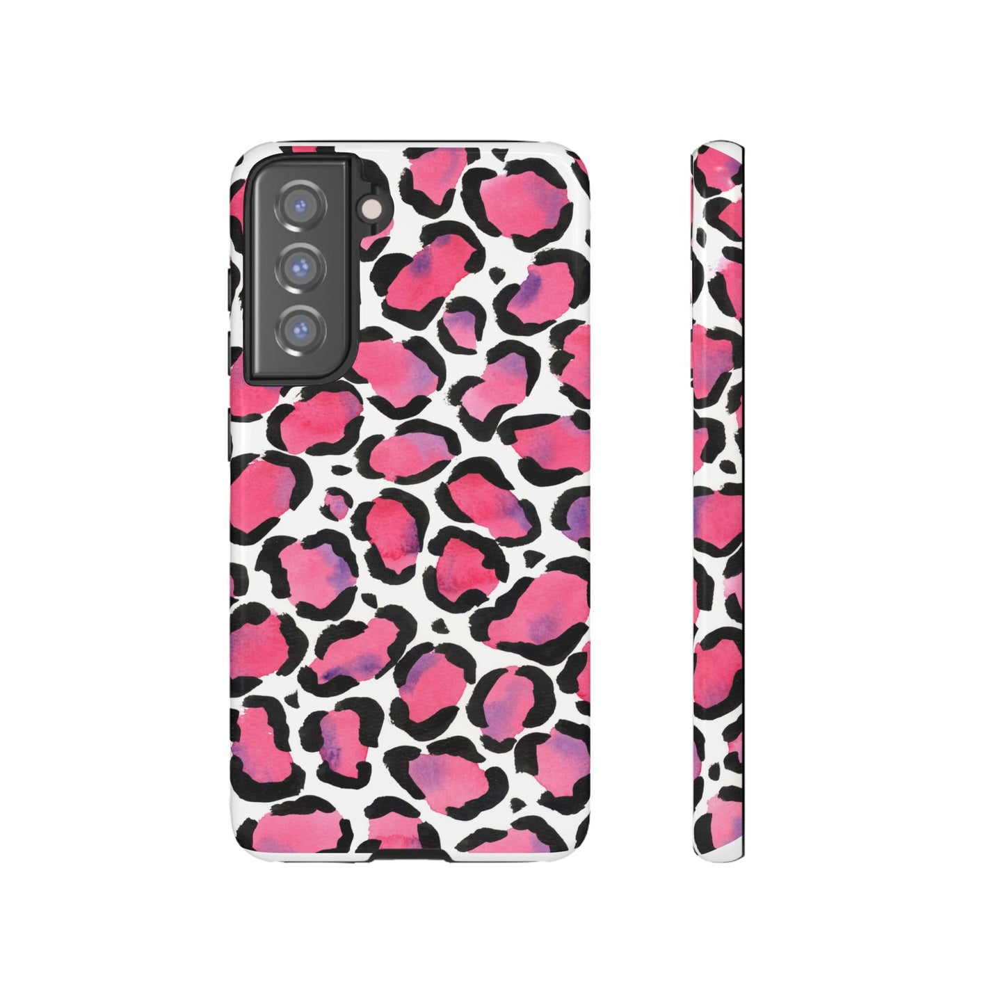 Wild in Pink- Leopard Print Phone Case