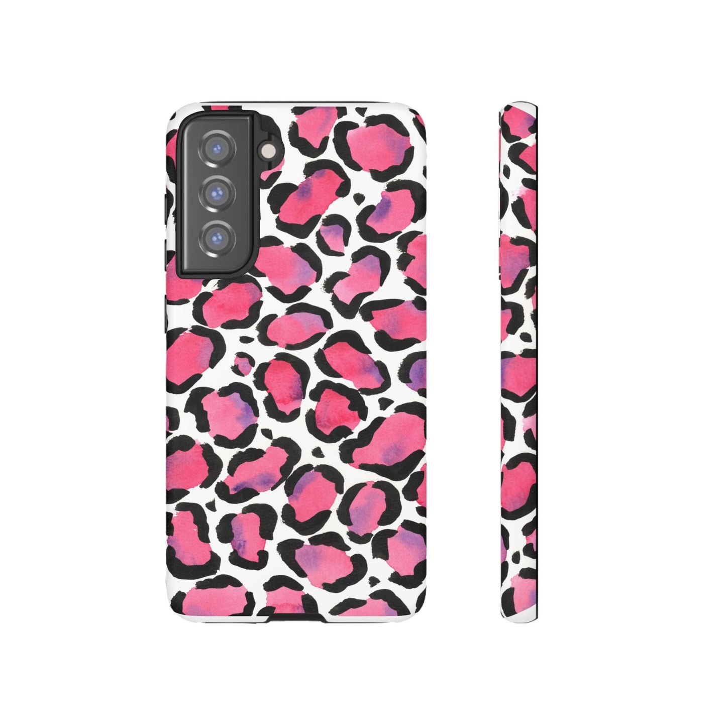 Wild in Pink- Leopard Print Phone Case