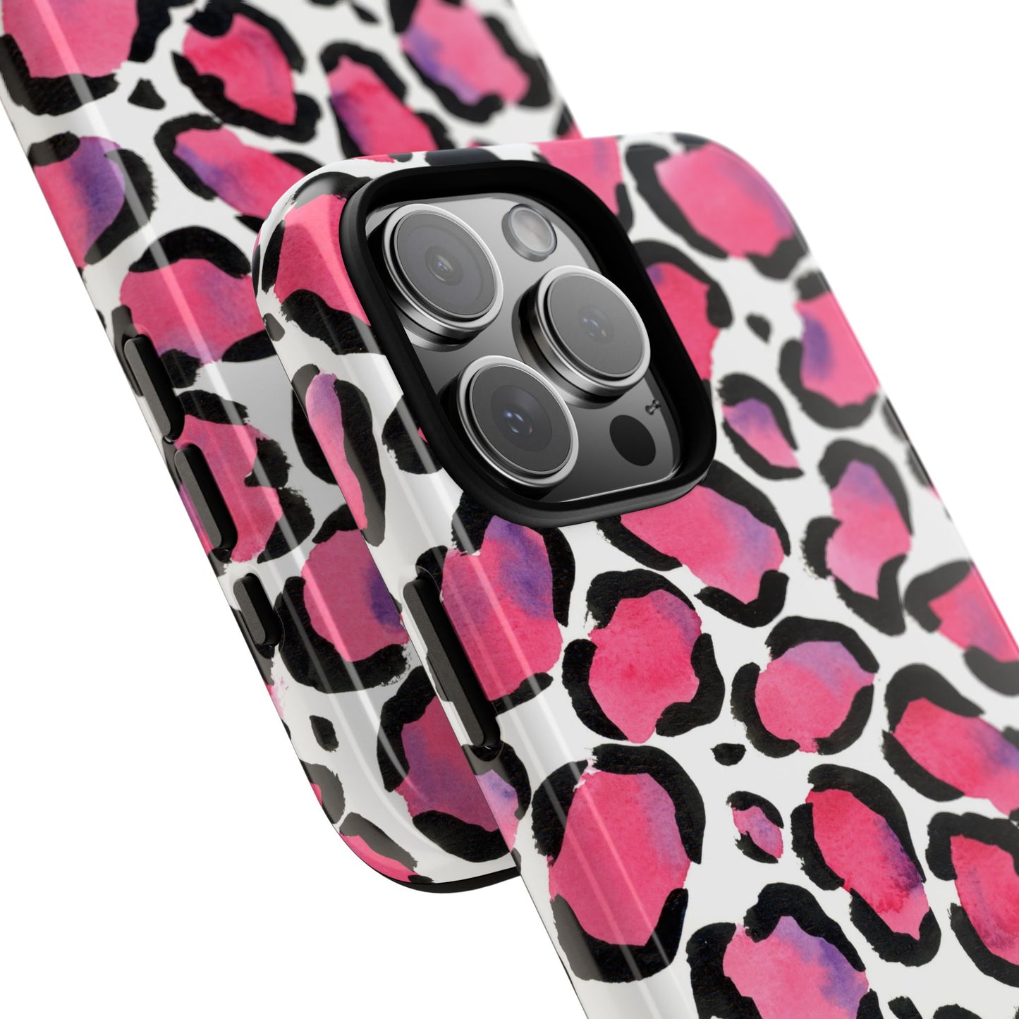 Wild in Pink- Leopard Print Phone Case