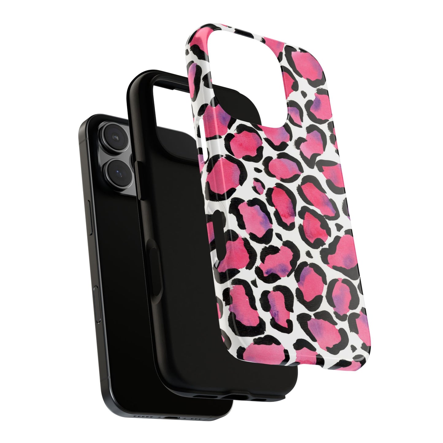 Wild in Pink- Leopard Print Phone Case