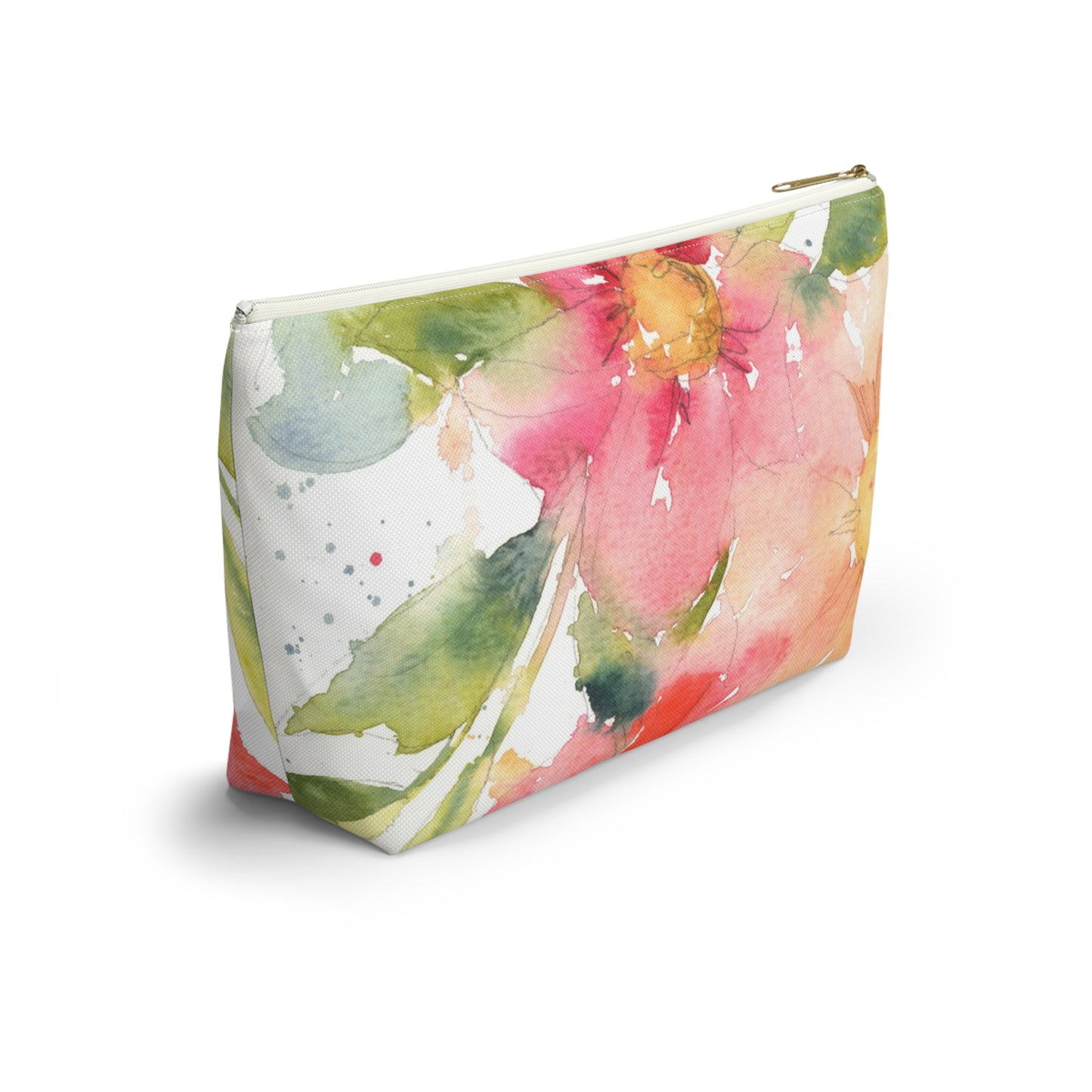 Soft Petal Floral Pouch