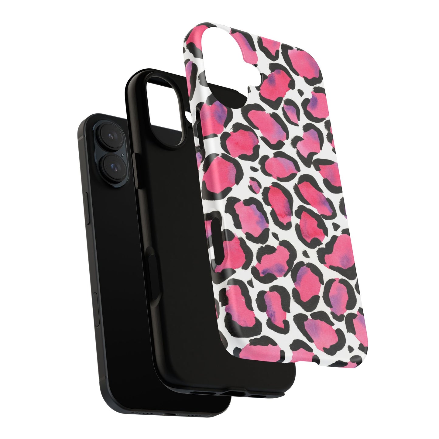 Wild in Pink- Leopard Print Phone Case