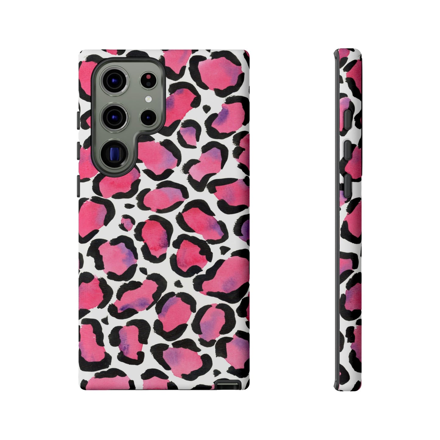 Wild in Pink- Leopard Print Phone Case