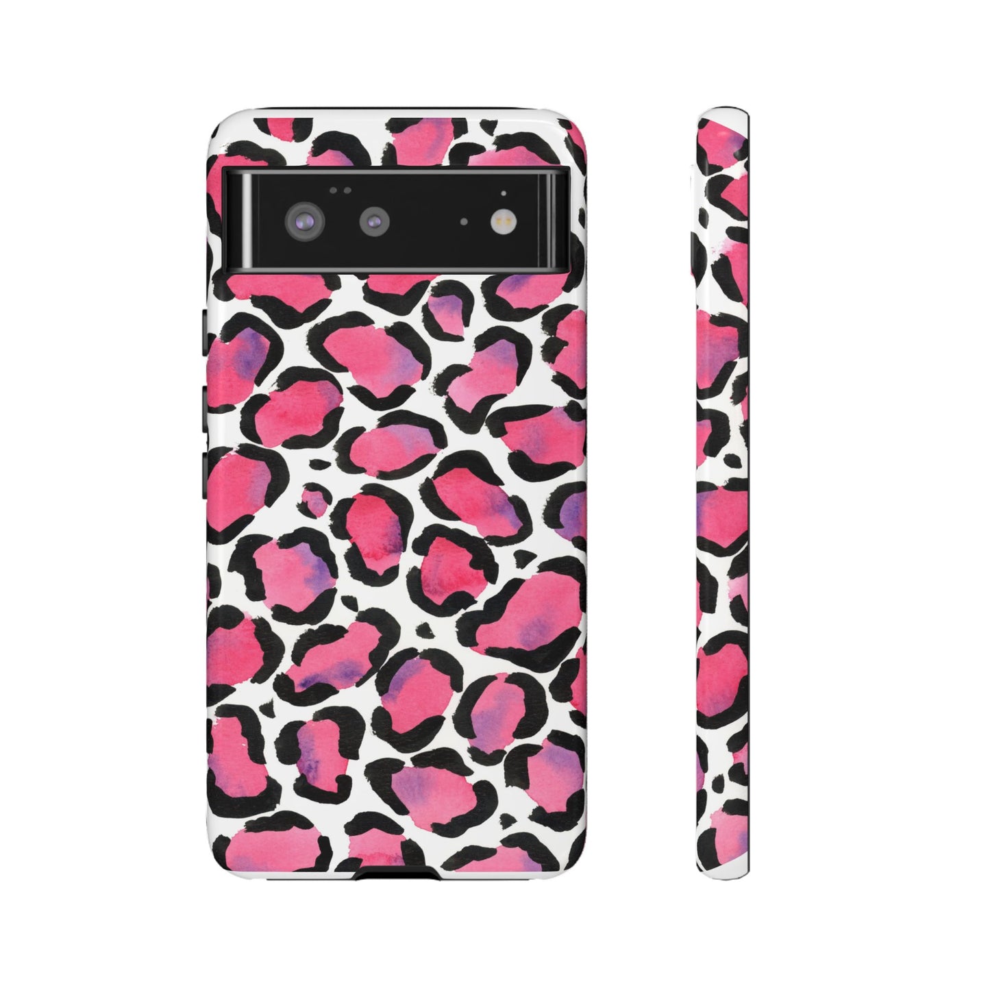 Wild in Pink- Leopard Print Phone Case