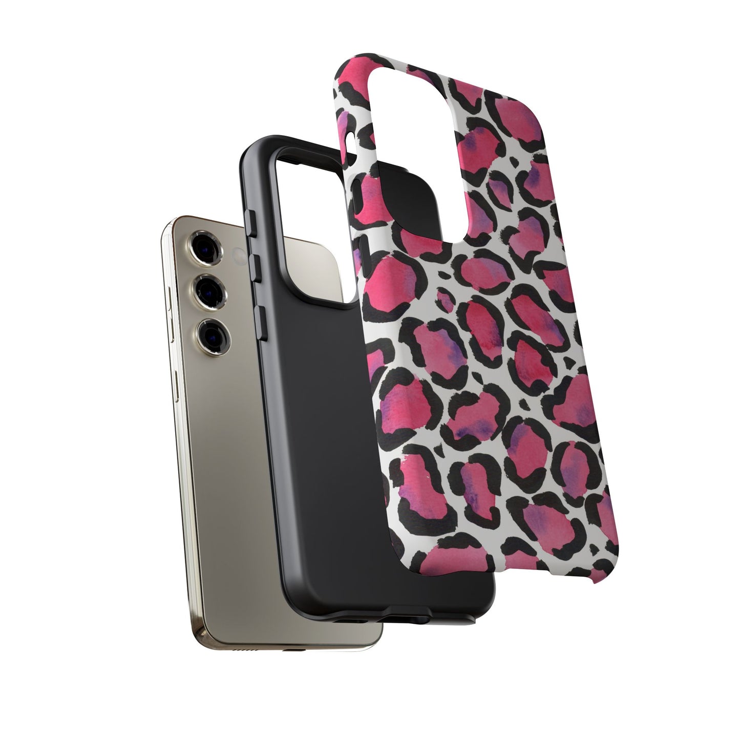 Wild in Pink- Leopard Print Phone Case