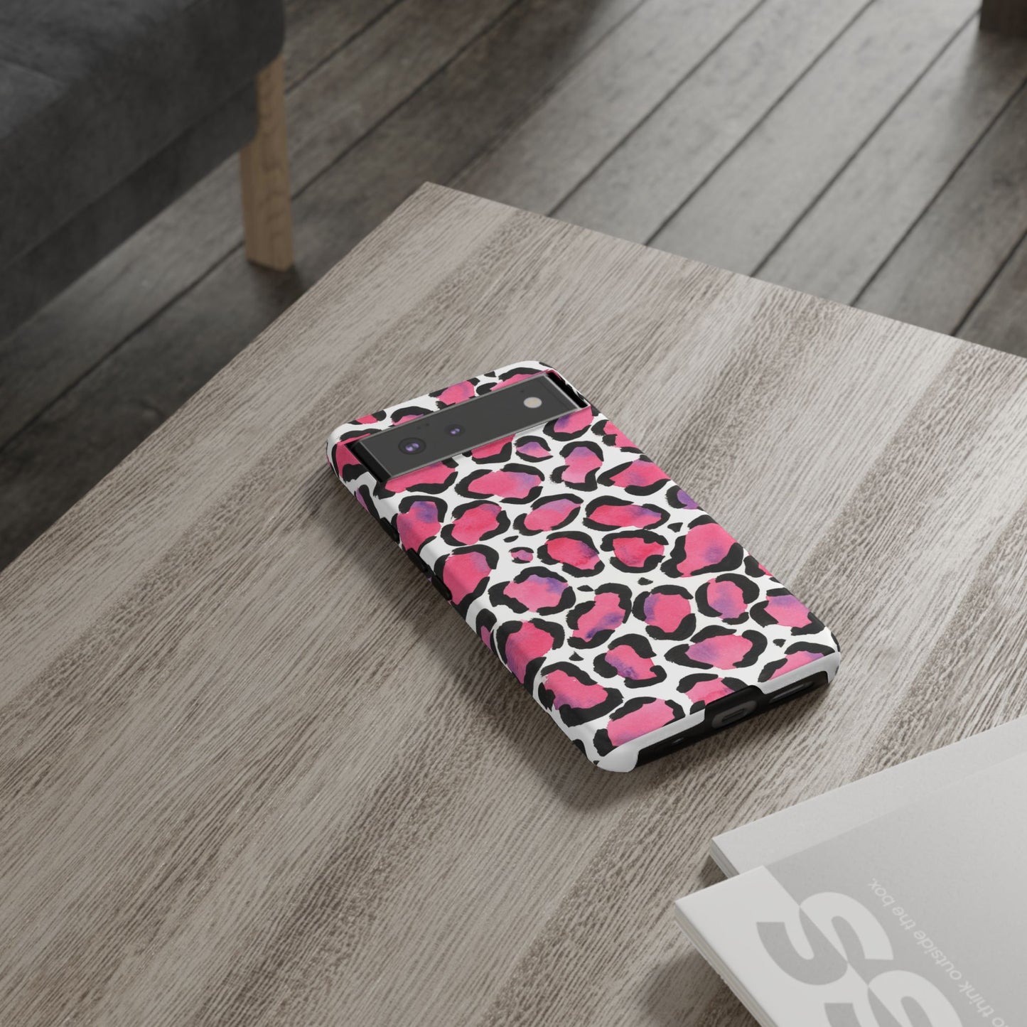 Wild in Pink- Leopard Print Phone Case