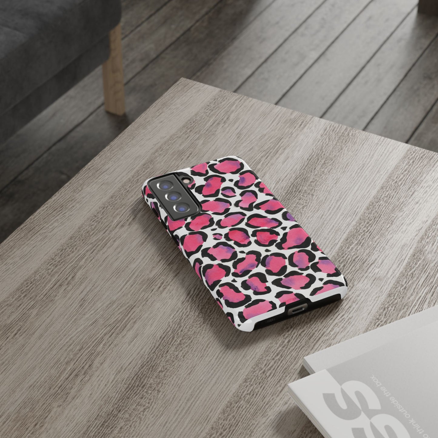 Wild in Pink- Leopard Print Phone Case