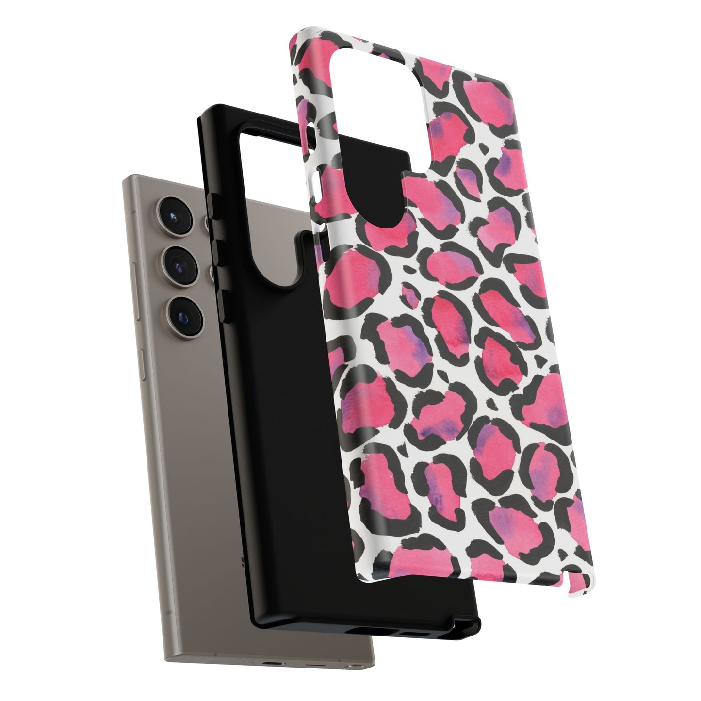 Wild in Pink- Leopard Print Phone Case