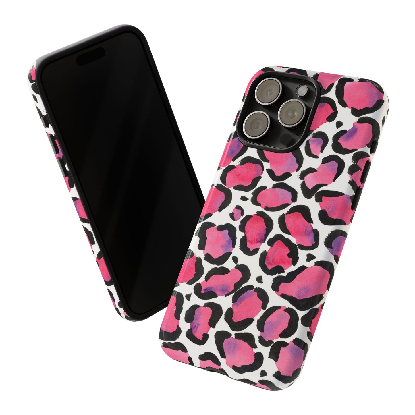Wild in Pink- Leopard Print Phone Case