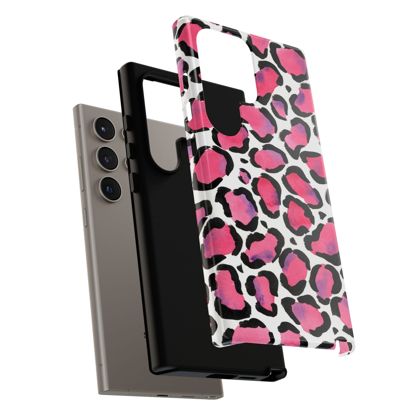 Wild in Pink- Leopard Print Phone Case