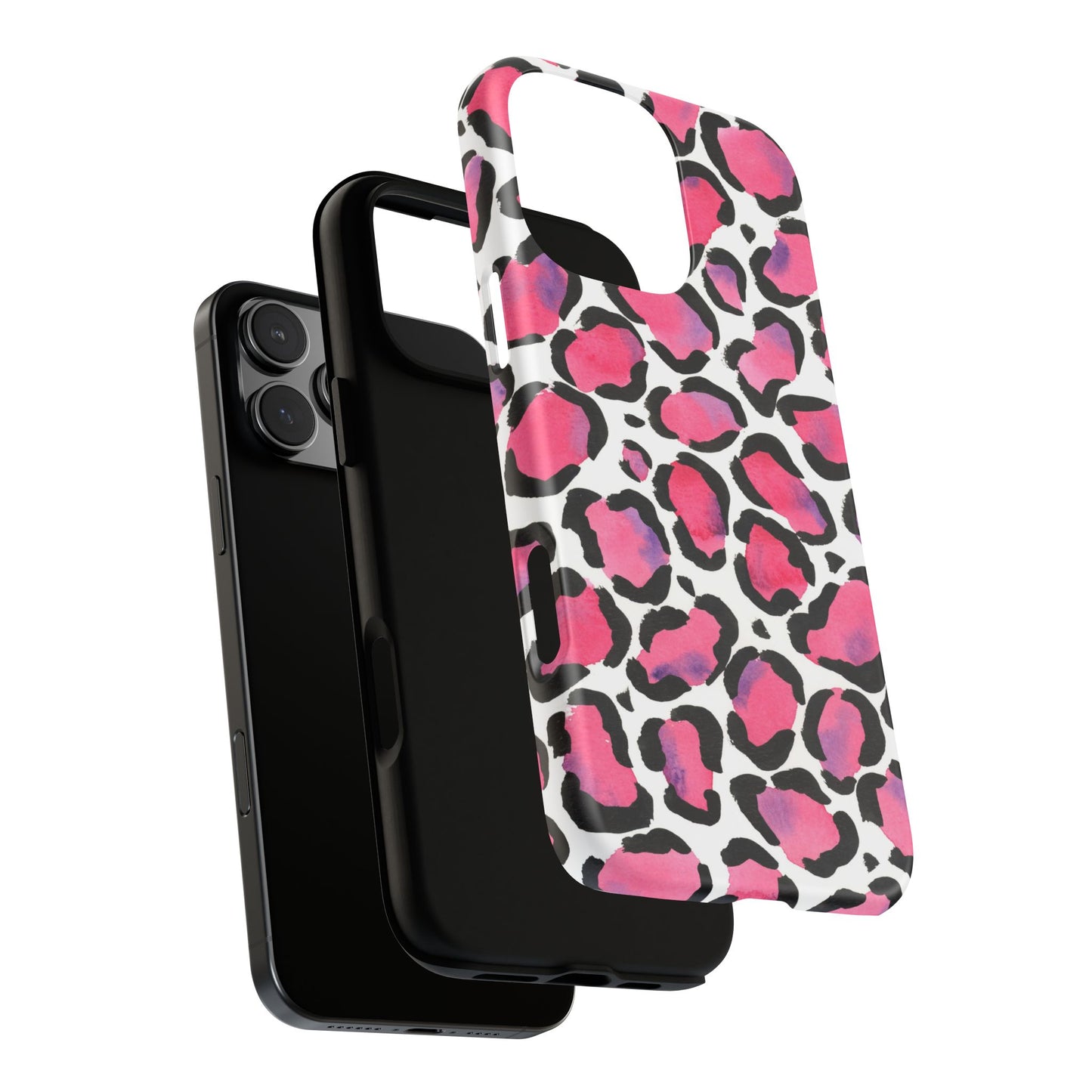 Wild in Pink- Leopard Print Phone Case