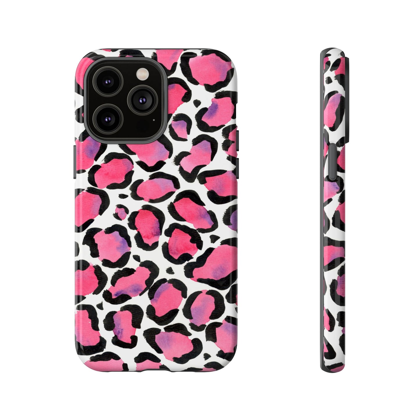 Wild in Pink- Leopard Print Phone Case