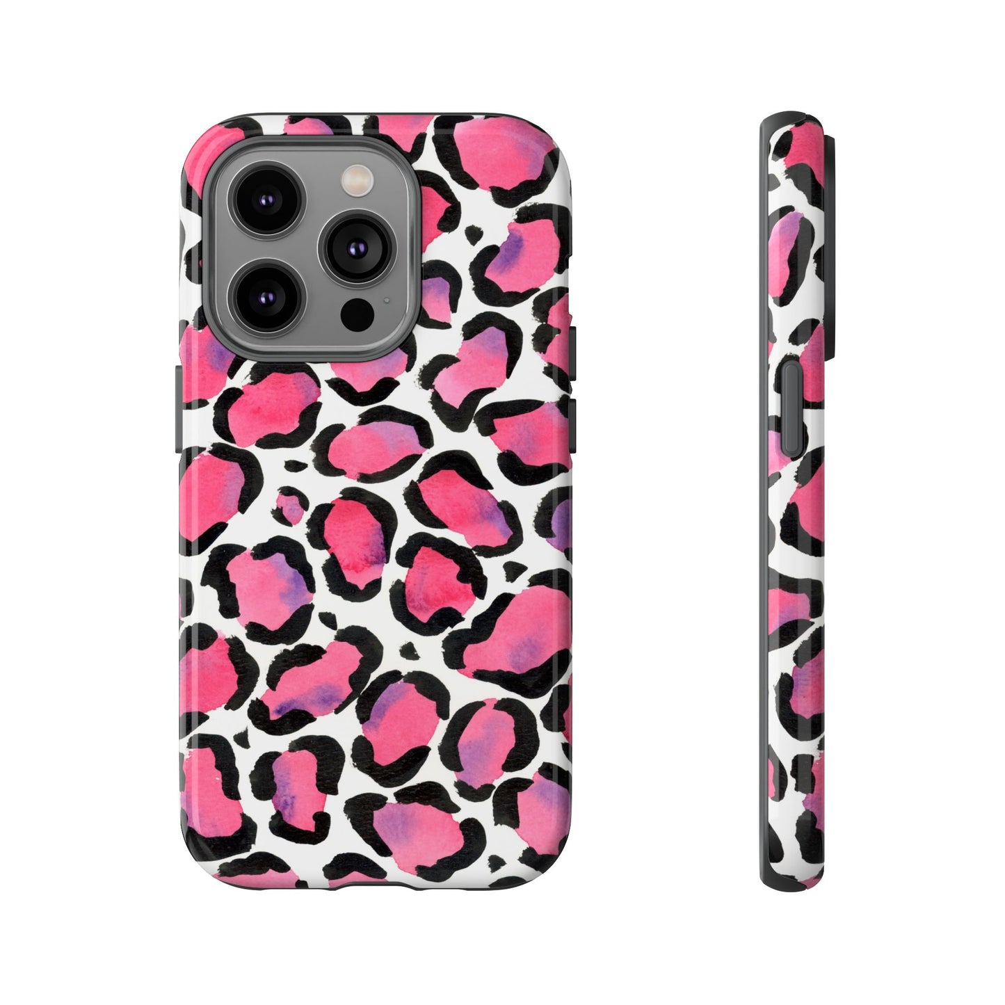 Wild in Pink- Leopard Print Phone Case