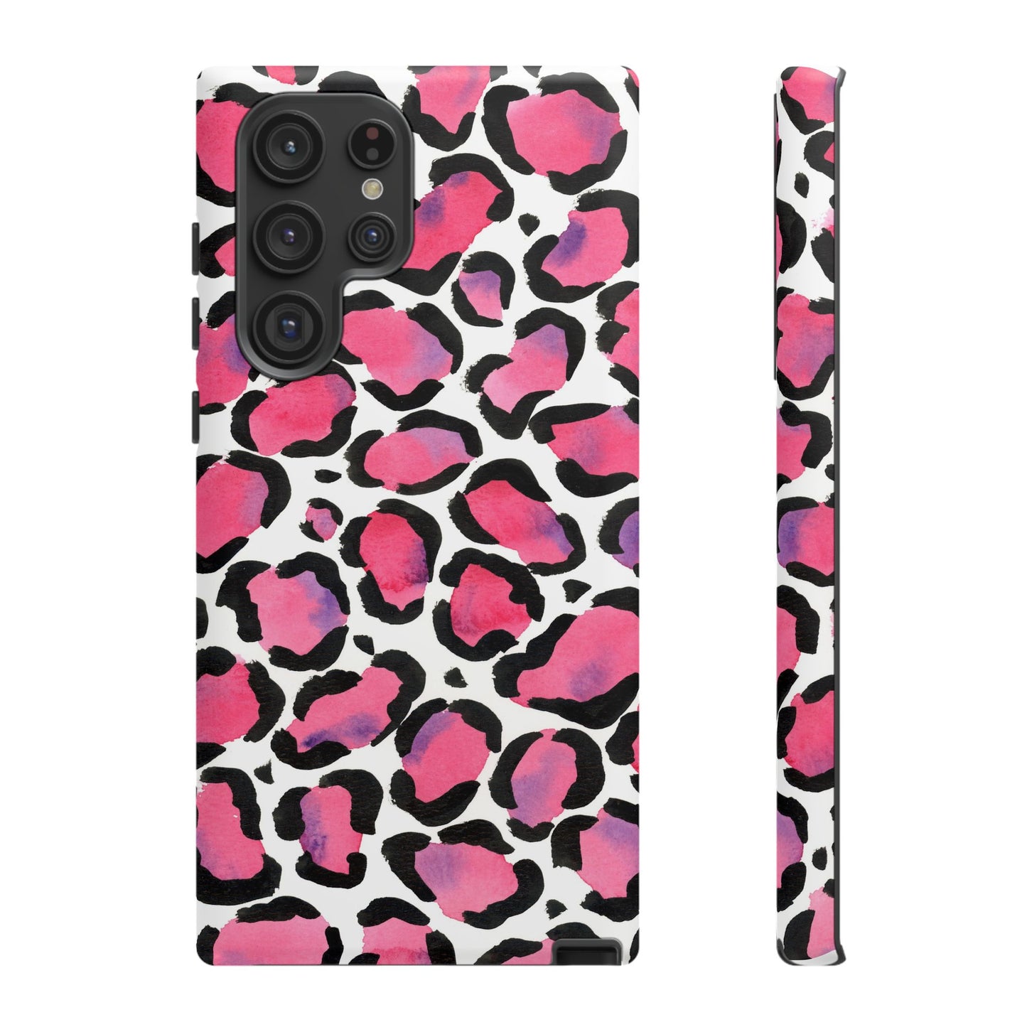 Wild in Pink- Leopard Print Phone Case