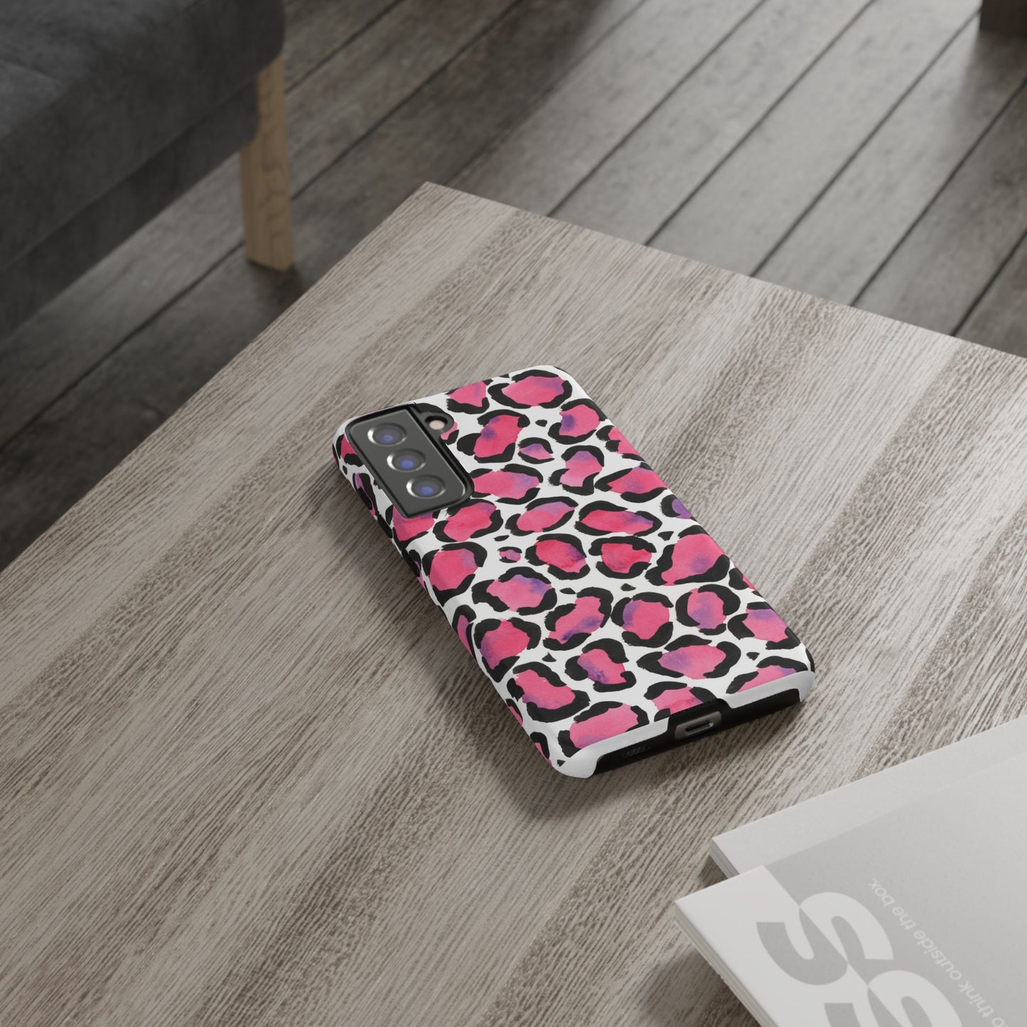Wild in Pink- Leopard Print Phone Case