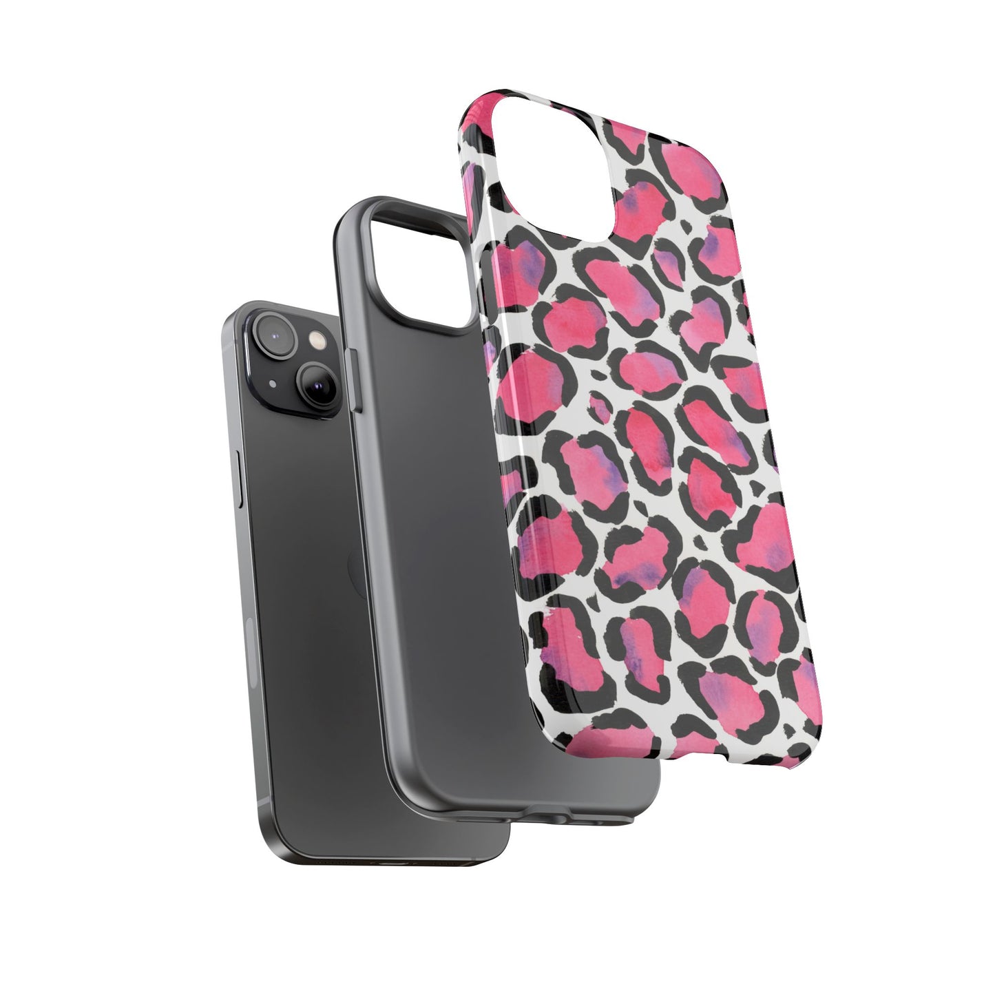 Wild in Pink- Leopard Print Phone Case