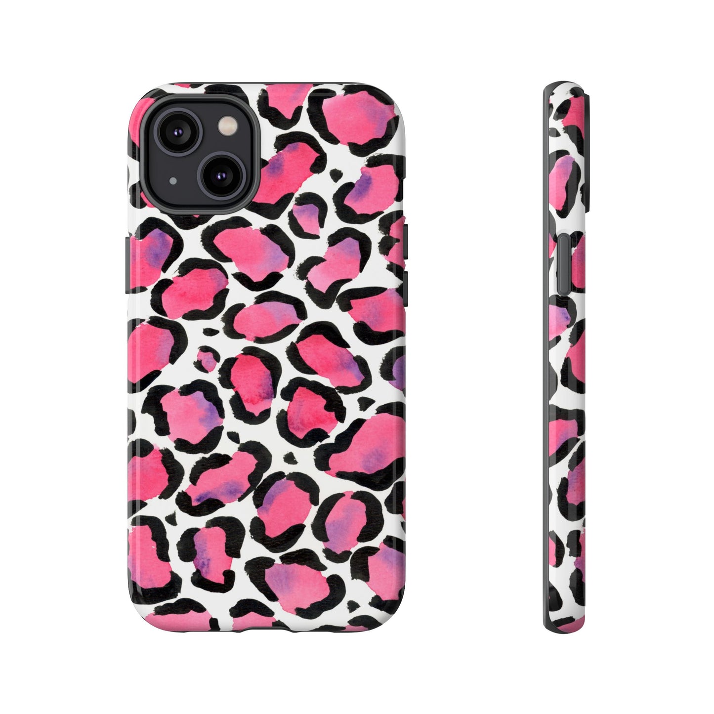 Wild in Pink- Leopard Print Phone Case
