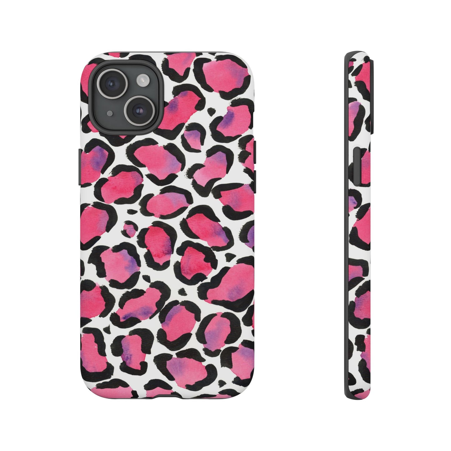 Wild in Pink- Leopard Print Phone Case