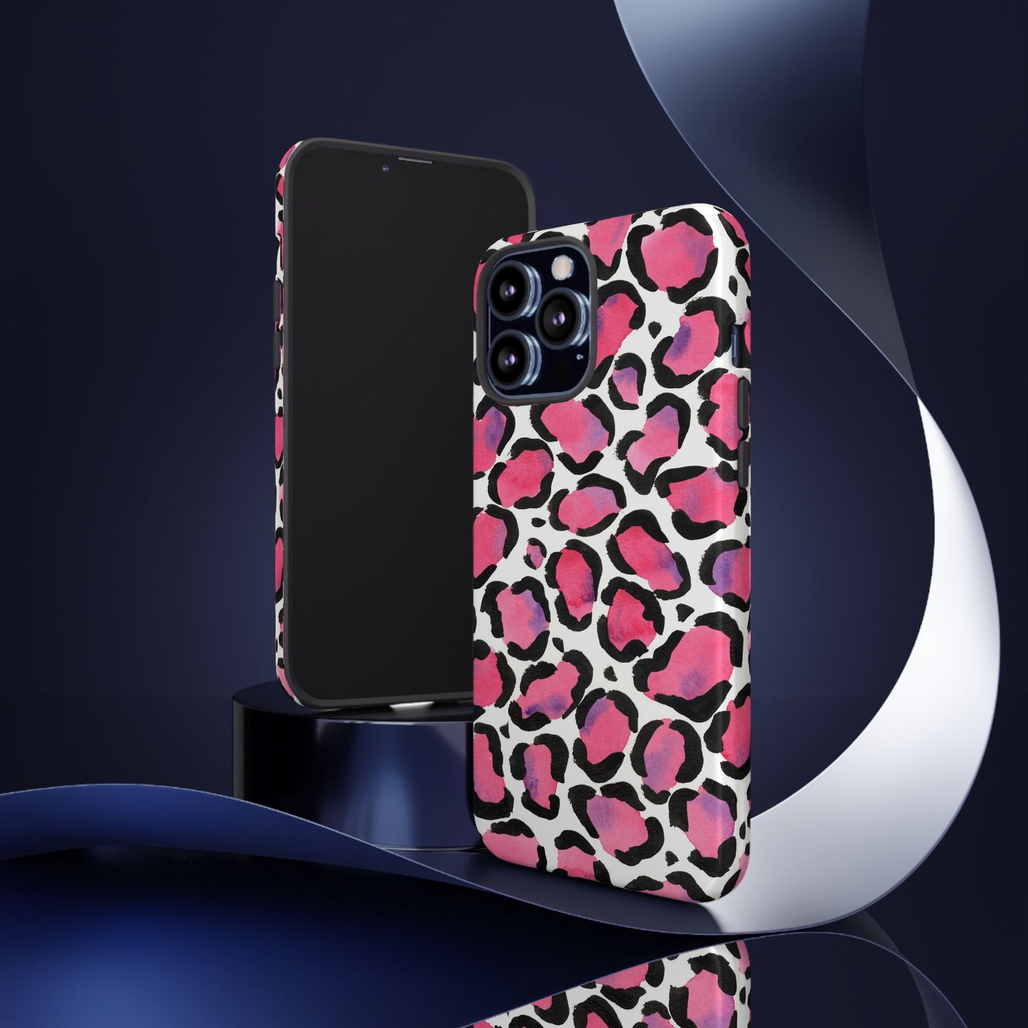 Wild in Pink- Leopard Print Phone Case
