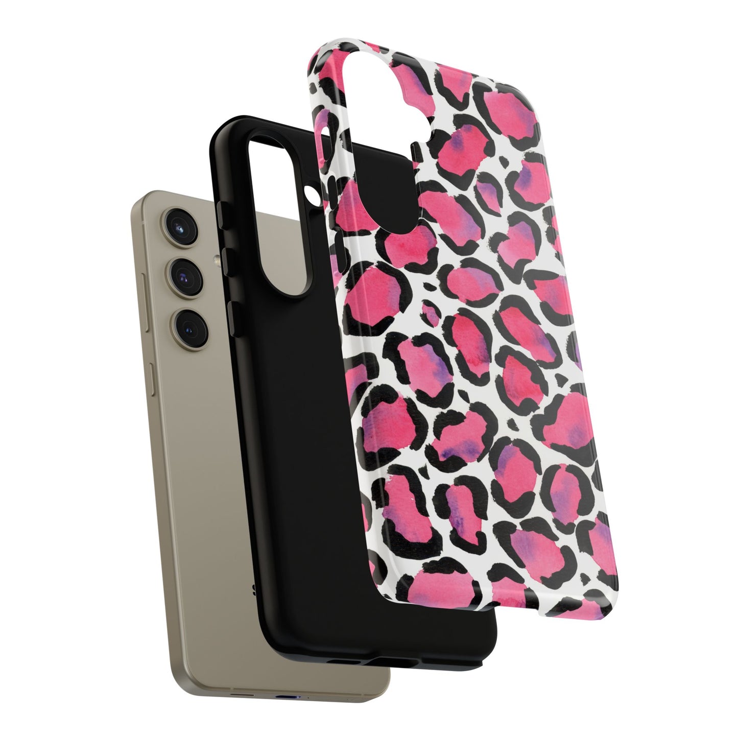 Wild in Pink- Leopard Print Phone Case