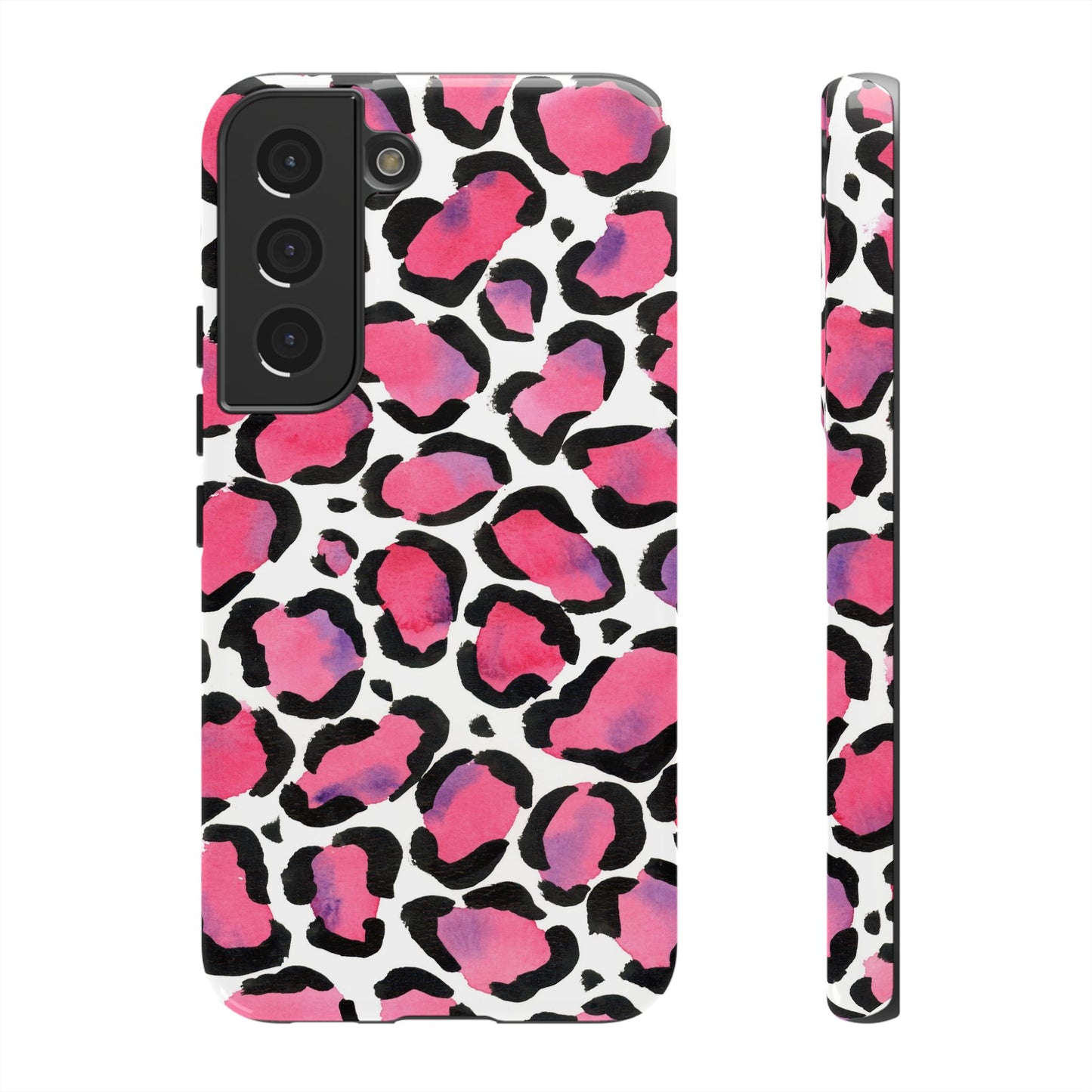 Wild in Pink- Leopard Print Phone Case