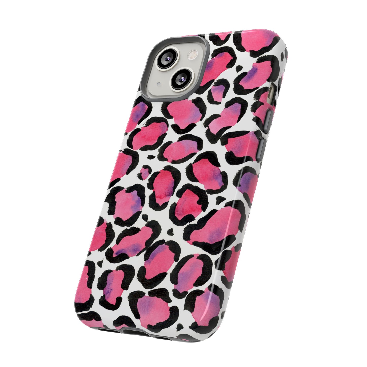 Wild in Pink- Leopard Print Phone Case