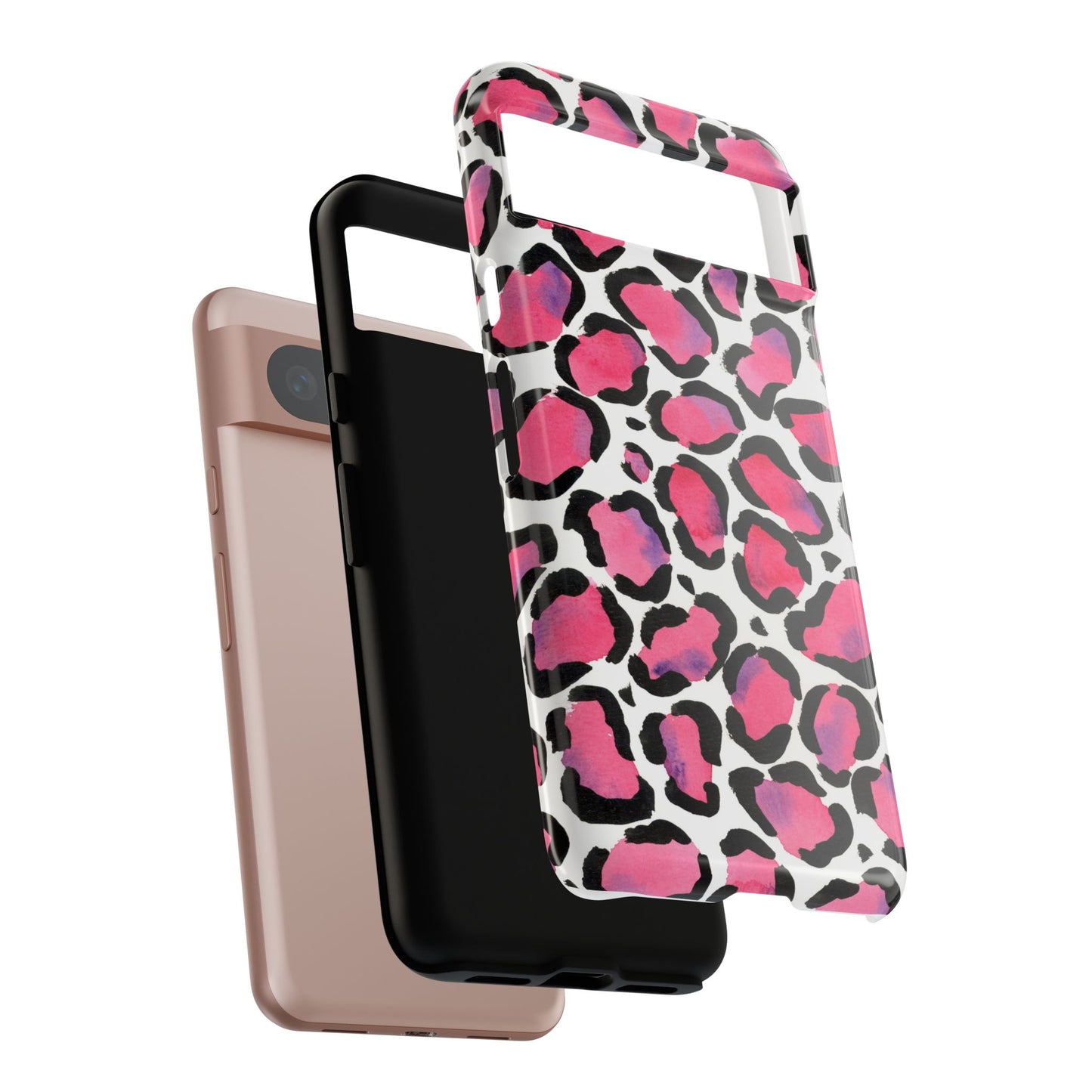 Wild in Pink- Leopard Print Phone Case
