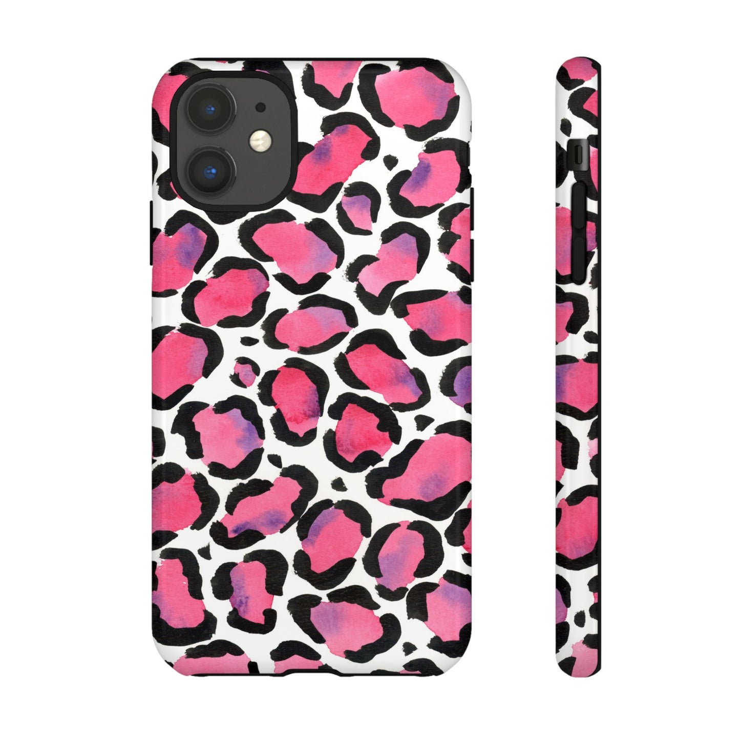 Wild in Pink- Leopard Print Phone Case
